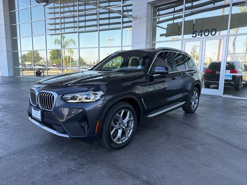 Dark Graphite Metallic 2023 BMW X3 xDrive30i