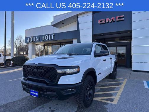 Bright White Clearcoat 2025 RAM 1500 Rebel