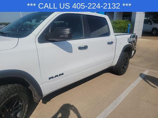 Bright White Clearcoat 2025 RAM 1500 Rebel