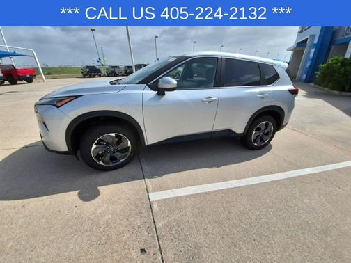 Brilliant Silver Metallic 2025 Nissan Rogue SV