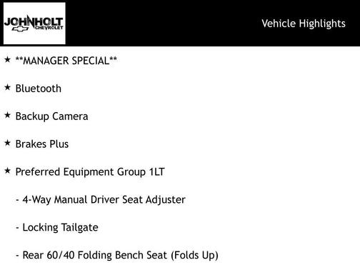 2020 Chevrolet Silverado 1500 LT