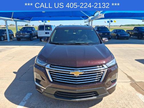 Black Cherry Metallic 2023 Chevrolet Traverse Premier