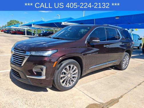Black Cherry Metallic 2023 Chevrolet Traverse Premier