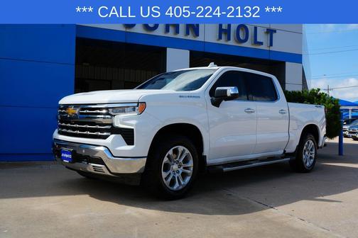 Summit White 2023 Chevrolet Silverado 1500 LTZ