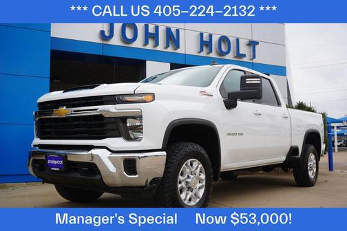 Summit White 2024 Chevrolet Silverado 2500 LT