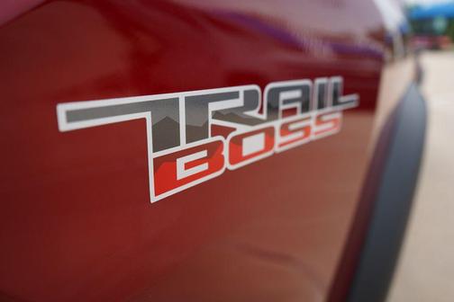 Radiant Red 2026 Chevrolet Colorado Trail Boss
