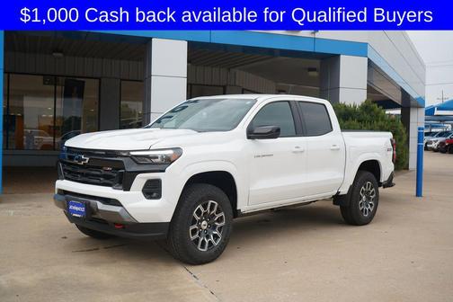 Summit White 2026 Chevrolet Colorado Z71