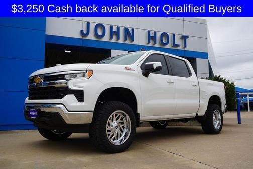 Summit White 2026 Chevrolet Silverado 1500 LT