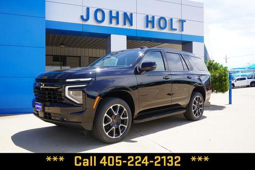 Black 2026 Chevrolet Tahoe 4WD RST