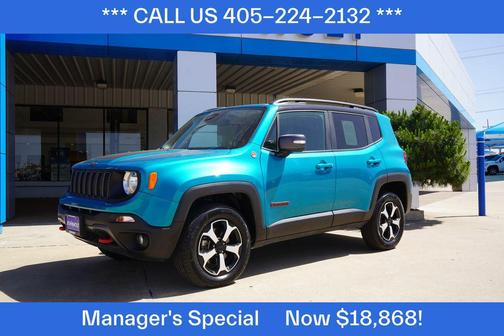 Bikini Metallic Clearcoat 2020 Jeep Renegade Trailhawk