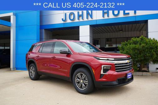 Radiant Red 2026 Chevrolet Traverse LT
