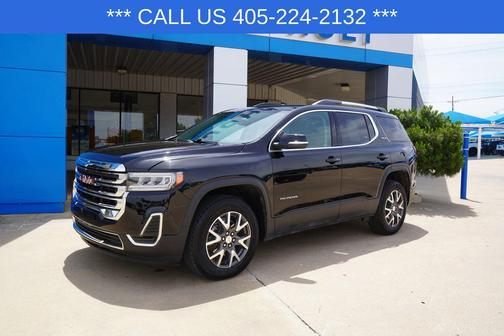 Ebony Twilight Metallic 2023 GMC Acadia FWD SLE