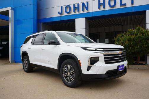 Summit White 2026 Chevrolet Traverse LT