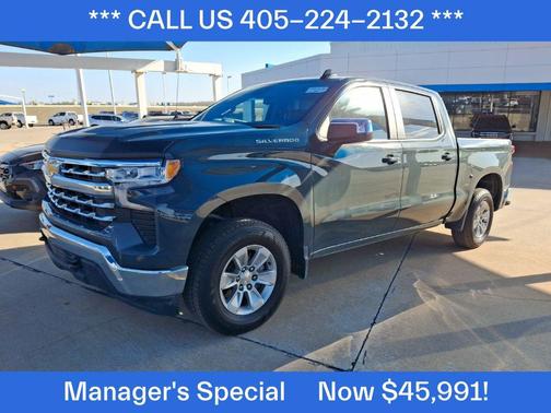 Cypress Gray 2025 Chevrolet Silverado 1500 LT