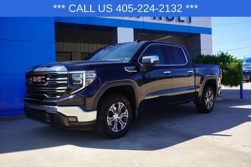 Onyx Black 2025 GMC Sierra 1500 SLT