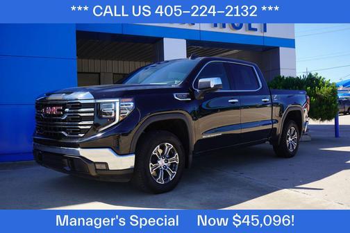 Onyx Black 2025 GMC Sierra 1500 SLT