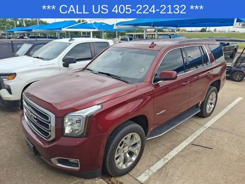 Crimson Red Tintcoat 2019 GMC Yukon SLE