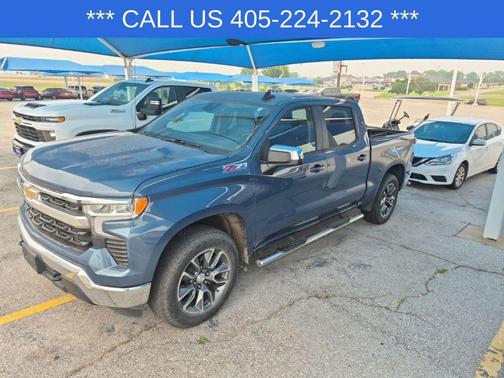Lakeshore Blue Metallic 2024 Chevrolet Silverado 1500 LT