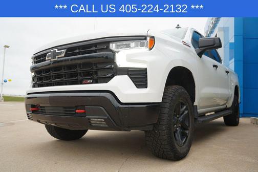 Summit White 2024 Chevrolet Silverado 1500 LT Trail Boss