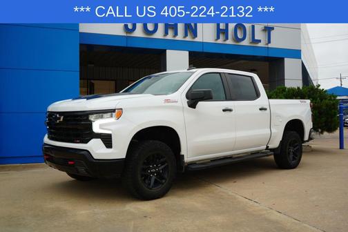 Summit White 2024 Chevrolet Silverado 1500 LT Trail Boss