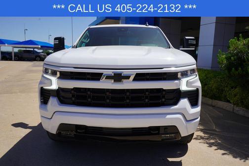 Summit White 2025 Chevrolet Silverado 1500 RST