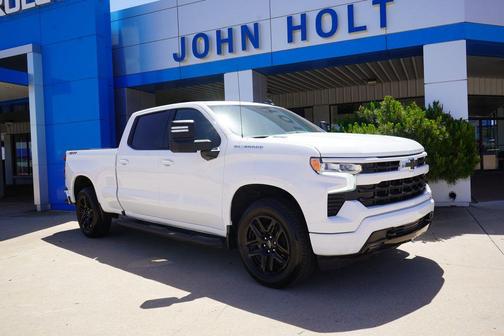Summit White 2025 Chevrolet Silverado 1500 RST