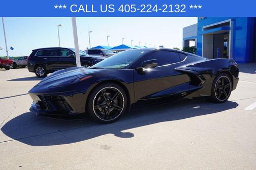 Black 2023 Chevrolet Corvette Stingray w/1LT
