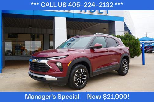 Crimson Metallic 2025 Chevrolet Trailblazer LT