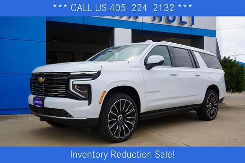 Polar White 2026 Chevrolet Suburban High Country, 4WD SUV
