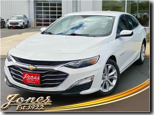 Summit White 2021 Chevrolet Malibu LT