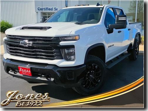 Black 2025 Chevrolet Silverado 2500 Custom