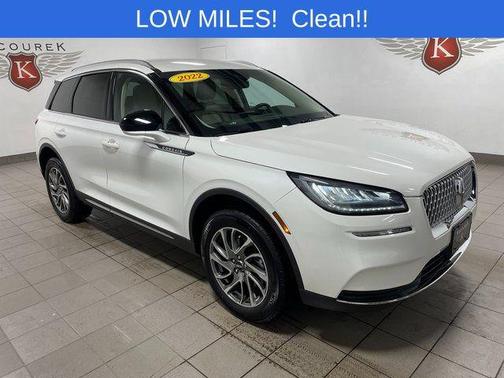 Pristine White Metallic Tri-Coat 2022 Lincoln Corsair Standard