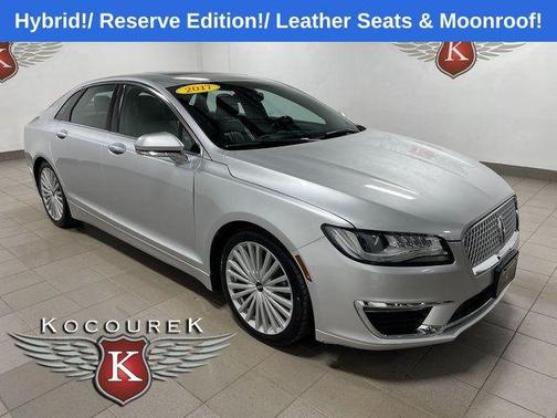 Ingot Silver Metallic 2017 Lincoln MKZ Hybrid Reserve