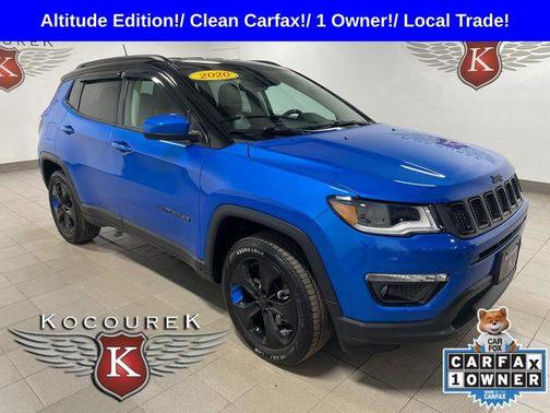 Laser Blue Pearlcoat 2020 Jeep Compass Latitude