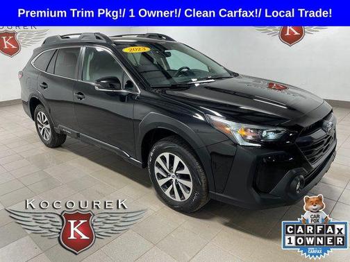 Crystal Black Silica 2023 Subaru Outback Premium
