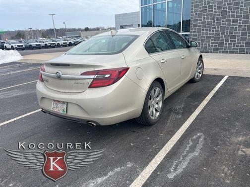 Champagne Silver Metallic 2015 Buick Regal Turbo Premium II