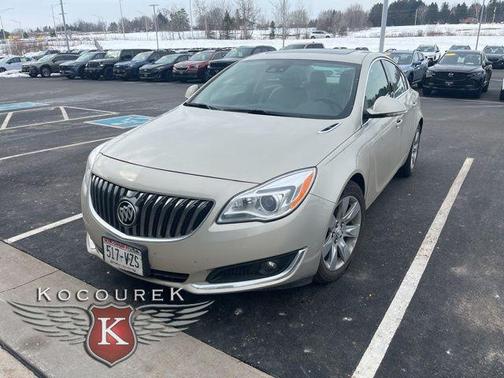 Champagne Silver Metallic 2015 Buick Regal Turbo Premium II