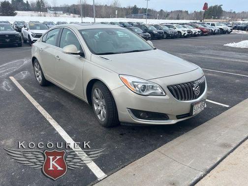Champagne Silver Metallic 2015 Buick Regal Turbo Premium II