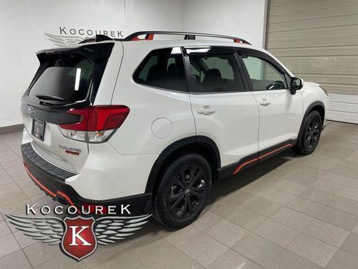 Crystal White Pearl 2024 Subaru Forester Sport