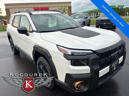 Crystal White Pearl 2026 Subaru Outback Wilderness
