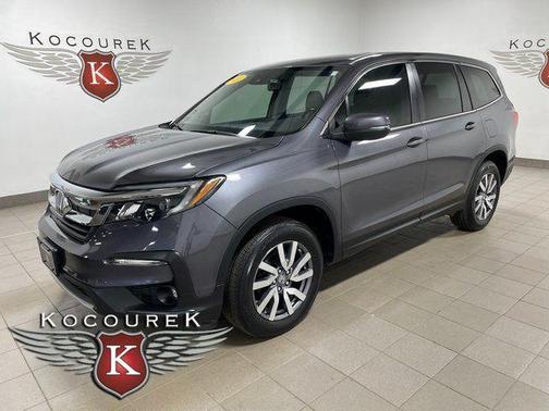Lunar Silver Metallic 2021 Honda Pilot AWD EX-L