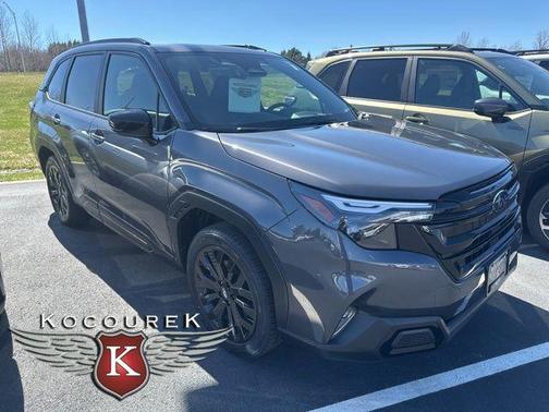 Gray 2026 Subaru Forester Sport