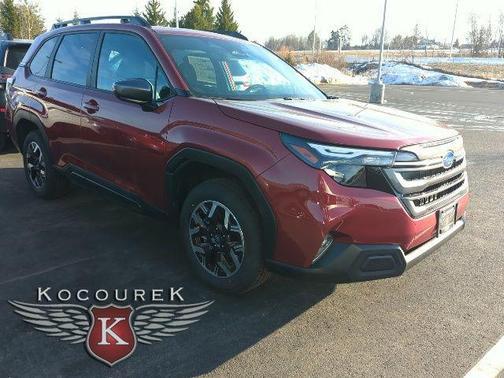 Crimson Red Pearl 2026 Subaru Forester Premium