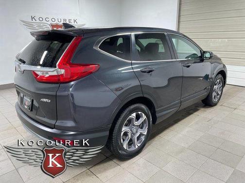 Lunar Silver Metallic 2018 Honda CR-V EX-L
