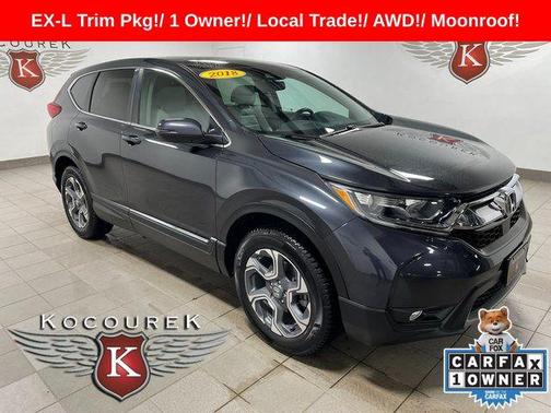 Lunar Silver Metallic 2018 Honda CR-V EX-L