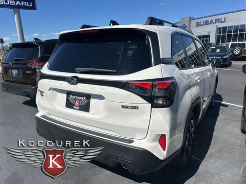 Crystal White Pearl 2026 Subaru Forester Hybrid Limited