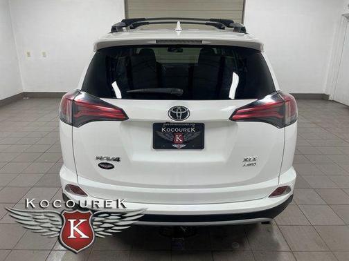 Super White 2017 Toyota RAV4 XLE