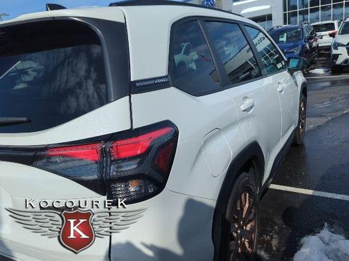 Crystal White Pearl 2026 Subaru Forester Sport