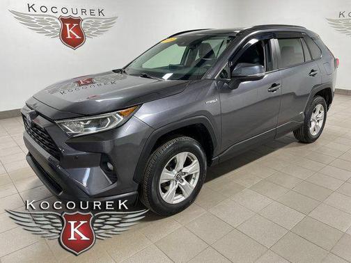 Magnetic Gray Metallic 2019 Toyota RAV4 Hybrid XLE
