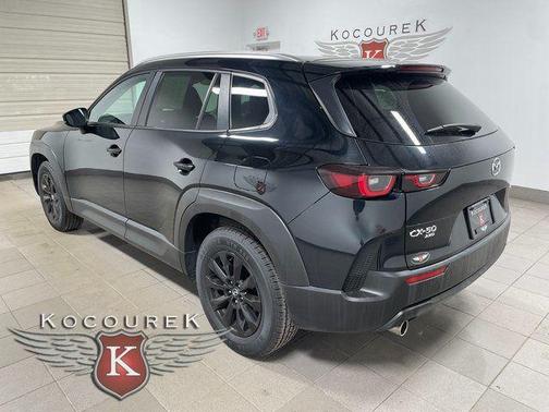 Jet Black Mica 2025 Mazda CX-50 2.5 S Preferred Package